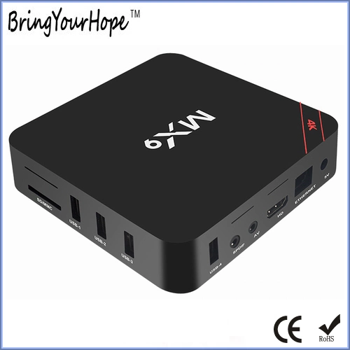 2GB 16GB Rk3228A Mx9 Android TV Set Top Box (XH-AT-036)