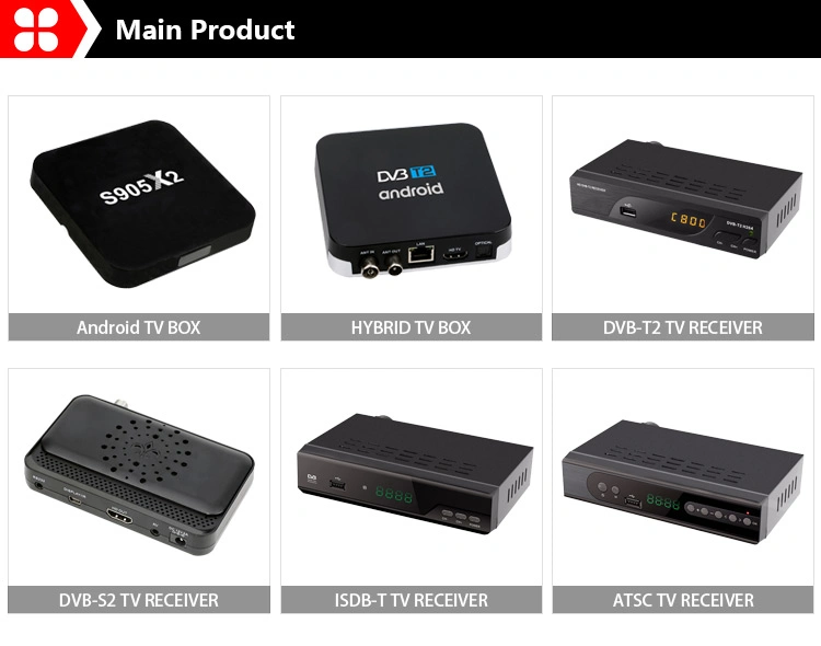 Best Selling TV Box Junuo China Android DVB-T2 Set Top Box