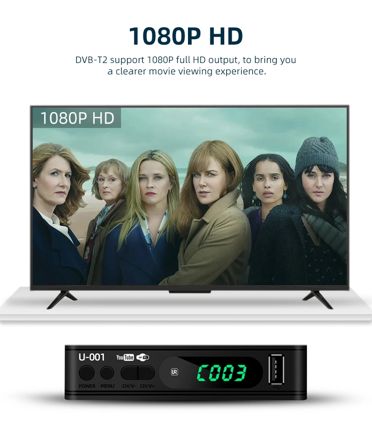 Mini Digital Set Top Box DVB-T2 Scart TV Tuner