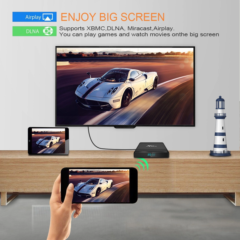 2020 Newest CPU X96 Air 4GB 64GB Android TV Box Amlogic S905X3 Set Top Box