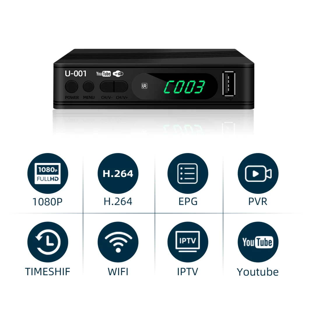 2020 New Style Mini Size Hot Selling IPTV Set Top Box with WiFi