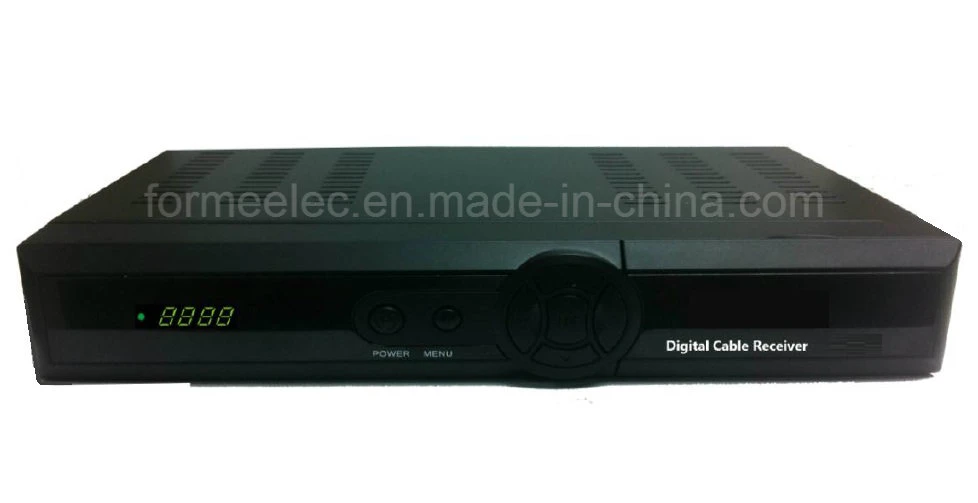 Set Top Box Digital Cable Receiver HD DVB-C with Solution Montage