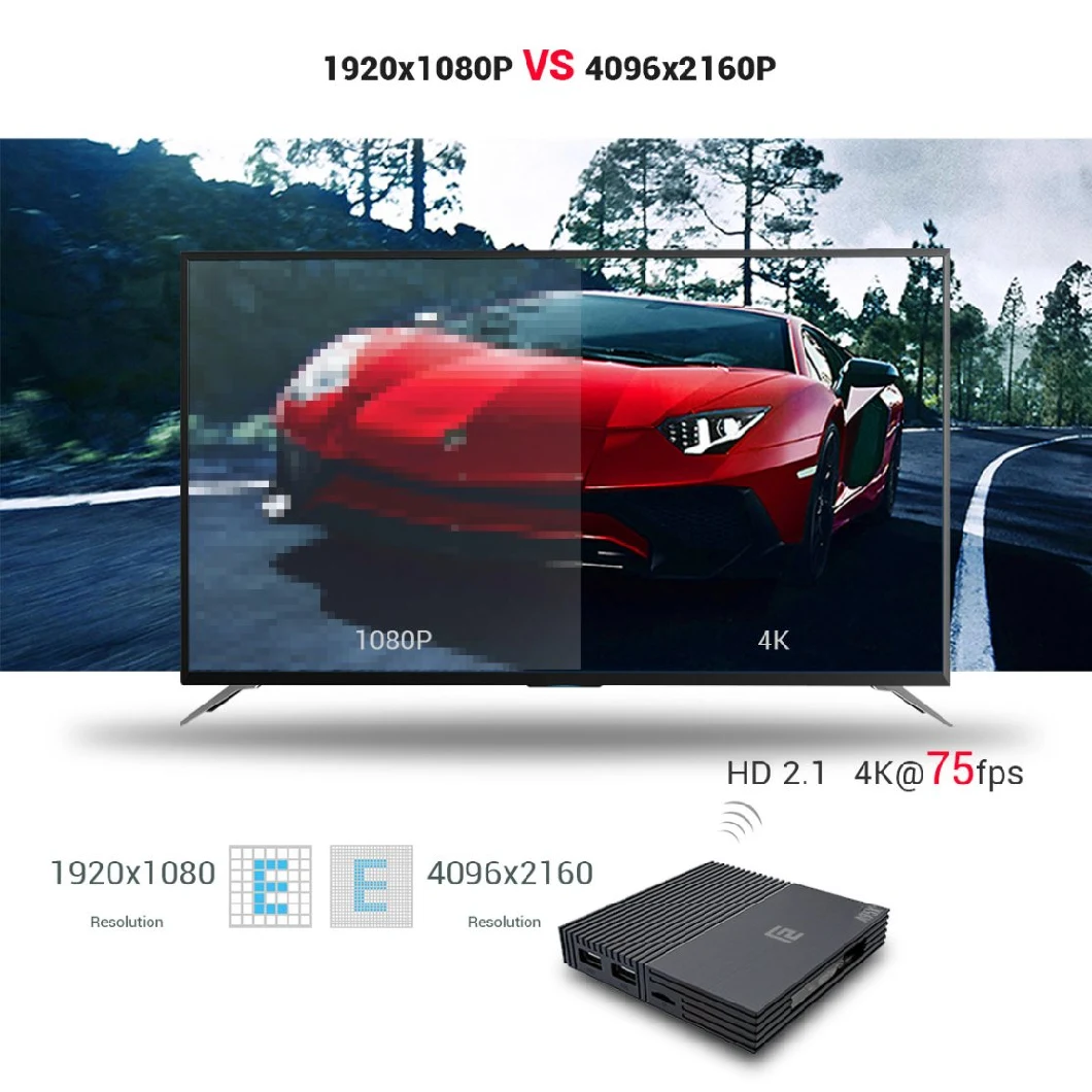 A95xf2 4GB + 32GB Android 9.0 TV Box Amlogic S905X2 Quad Core Android Set Top Box