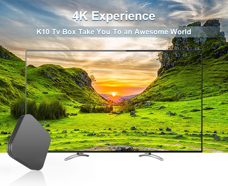 Intelligent 4K HD Network TV Set Top Box WiFi Home Smart IPTV Device