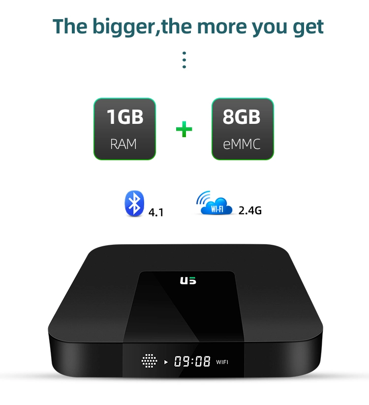 4K Android TV Box Free to Air Set Top Box