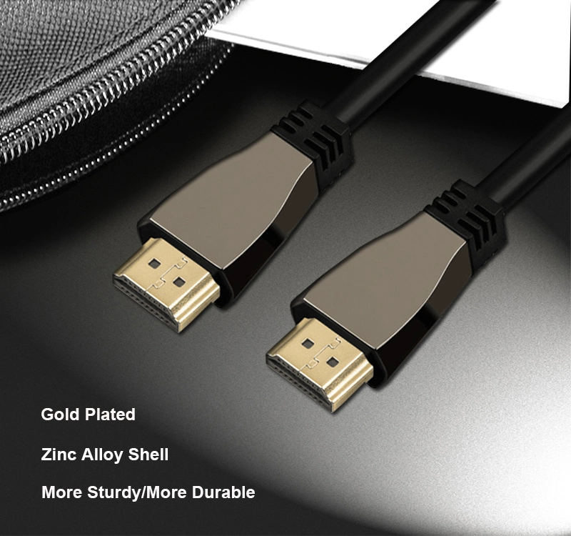 Manufacturer Set-Top Box Good Price Cable 1.5m 3D 8K Male to Male HDMI Cable