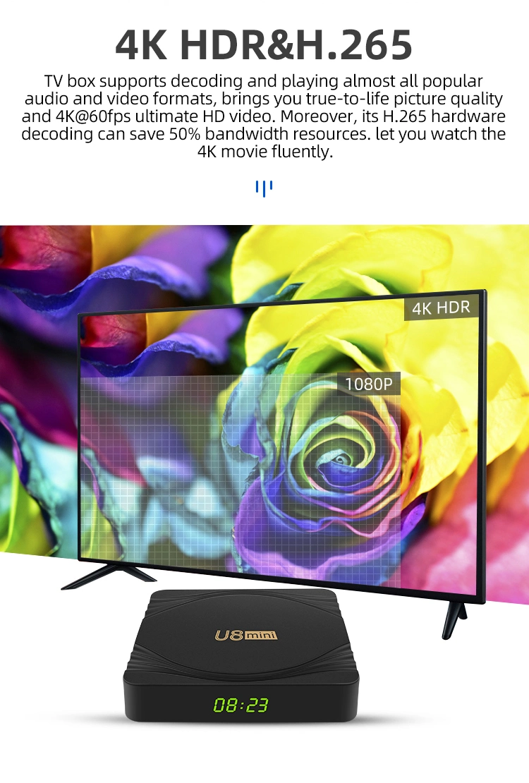 2020 New Model Android Box TV Smart TV Box Set Top Box Decodificador TV Digital