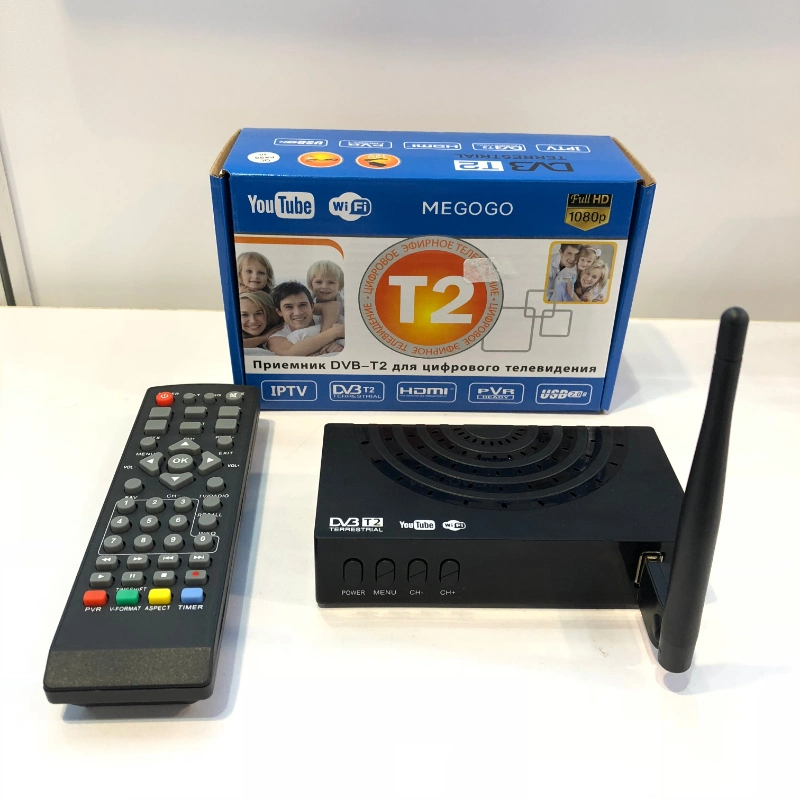 Full HD High Quality DVB T2 Digital Set Top Box Free to Air DVB-T2 Receiver TV Tuner