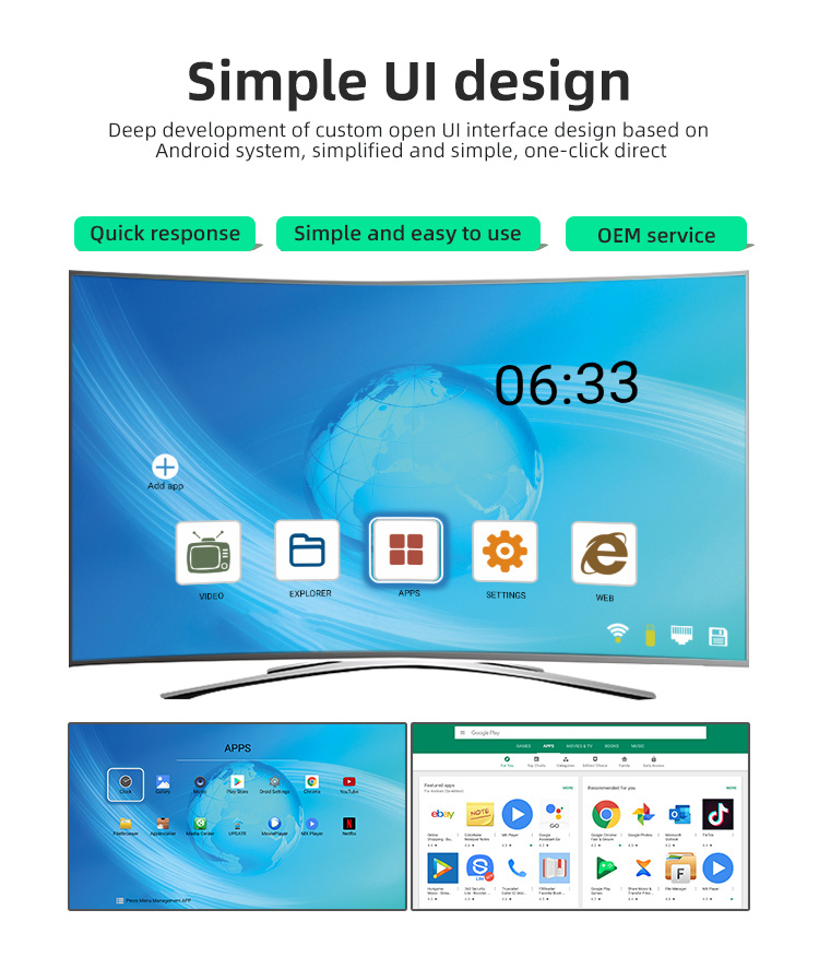 2020 Xangshi U2 Top Sale Portable Wireless Rk3228A 1 8GB 4K Smart IPTV Set Top Box