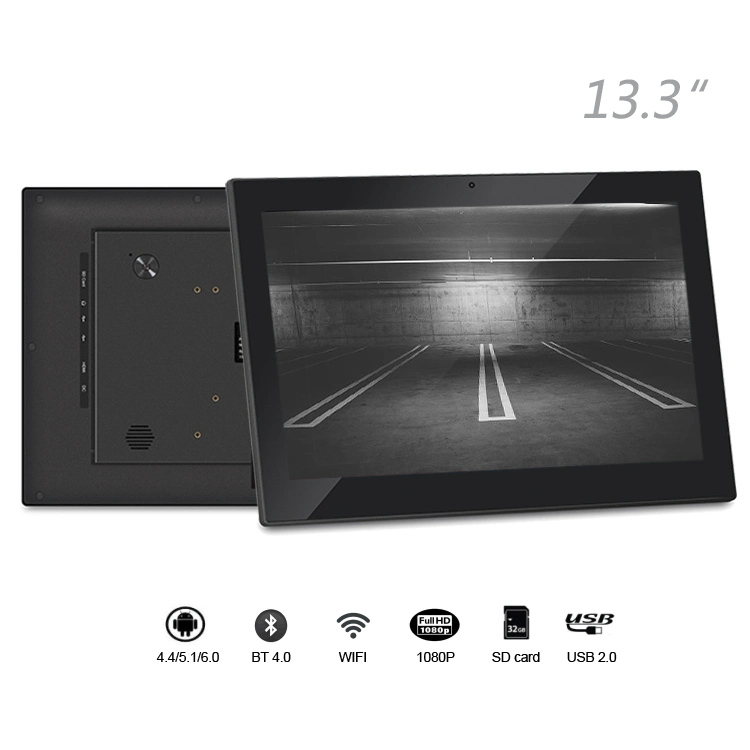 13.3 Inch All in One PC Touch Screen LCD Monitor Android Tablet for Running Machine Display