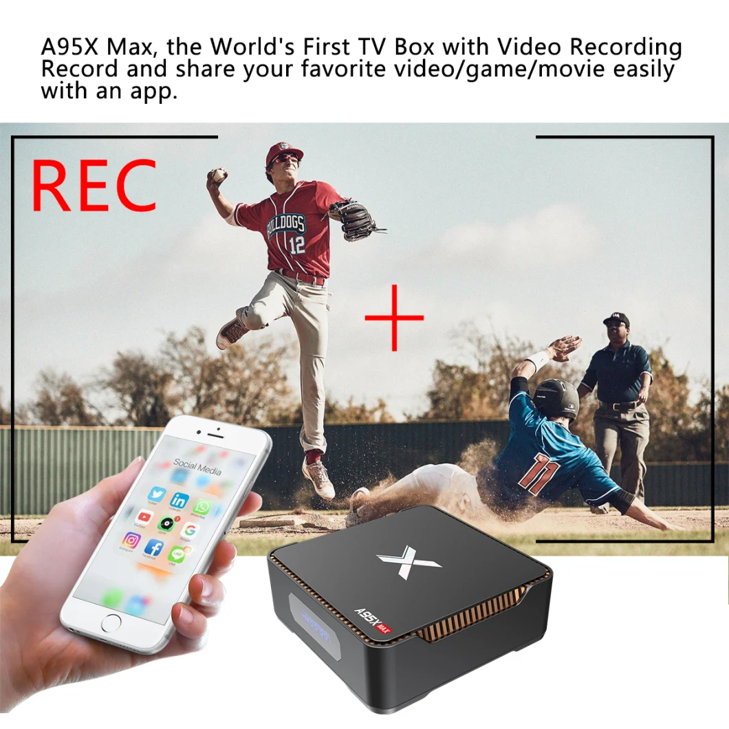 Internet TV Box Android 8.1 A95X Max Amlogic S905X2 2g 32g Set Top Box WiFi