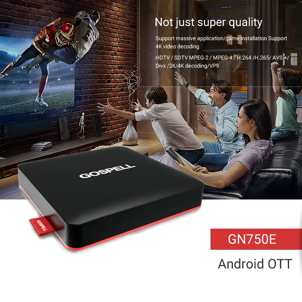Android Smart TV Box 7.0 Ott TV Box Mini Smart Set Top Box