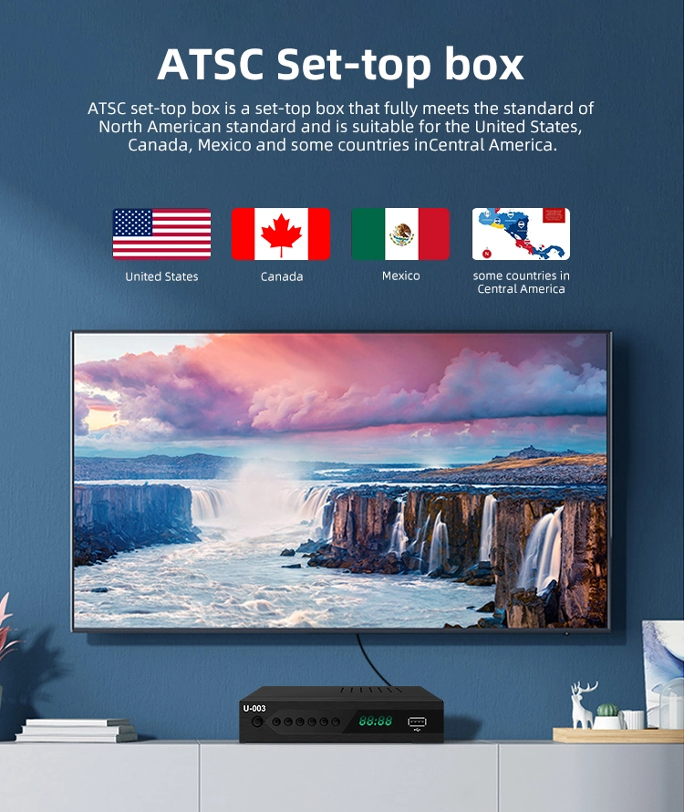 Mexico TV Box ATSC Set Top Box TV Receiver