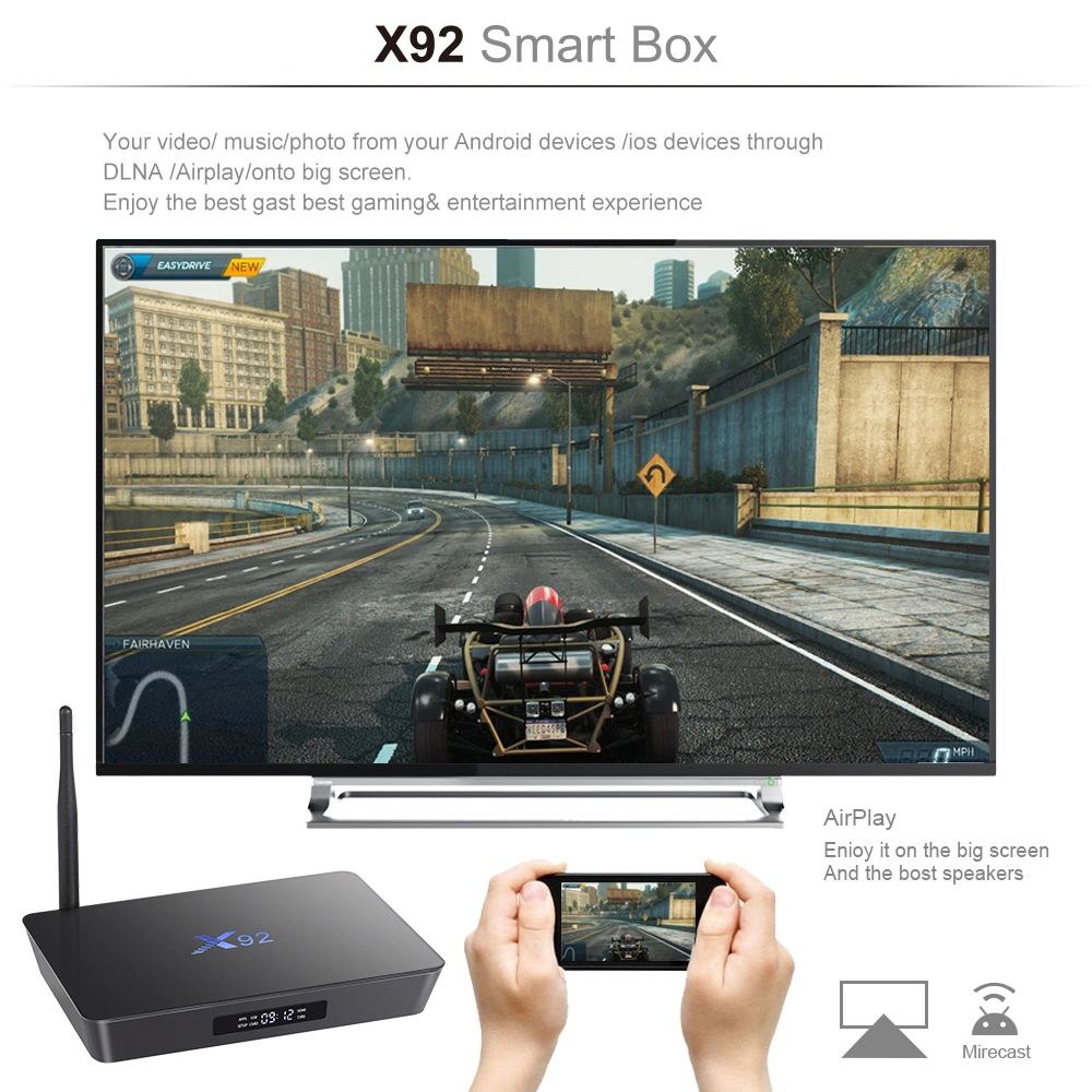 Wholesale Android Smart TV Box X92 S912 Set Top Box Media Player