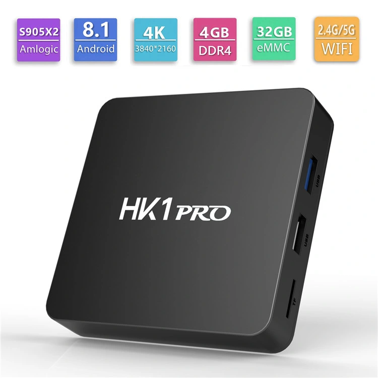 Digital Set Top Box Smart TV Box HK1 PRO S905X2 Internet HD TV Box Super Digital Satellite Receiver