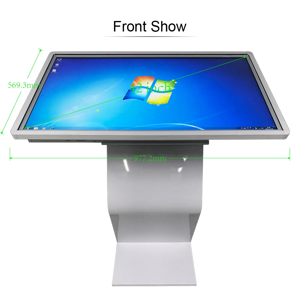 32 43 55 65 Inch LCD Kiosk HDMI Industrial Touchscreen Monitor