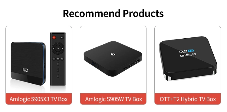 IPTV Box Hot Selling Stream Smart Internet Set Top Ott 4K Android TV Box