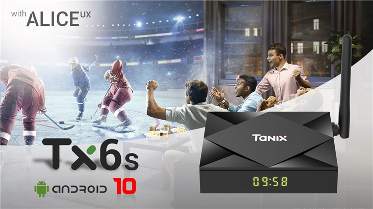 Pendoo Tx6s Allwinner H616 2GB 16GB Android 10.0 Smart TV Set Top Box 4K