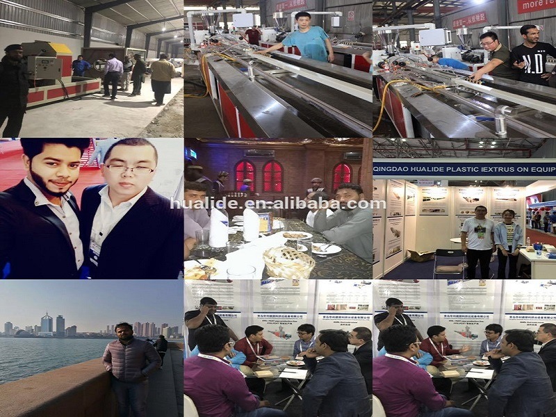 High Automation PE Decking Profile Production Line