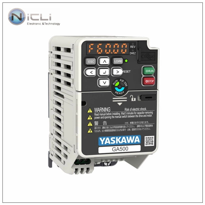 Yaskawa Variable Frequenct Drive VFD Ga500 Converter Inverter AC 200V Three-Phase Cipr-Ga50b2010abba