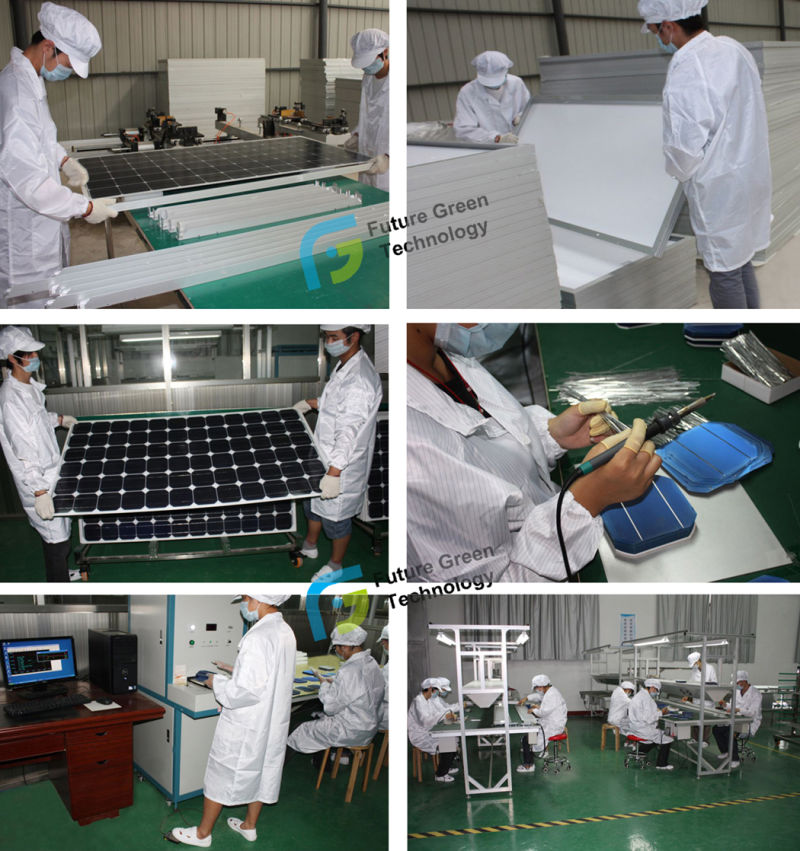 300W, 340W Mono PV Panel Module for Solar Powered Water Heater