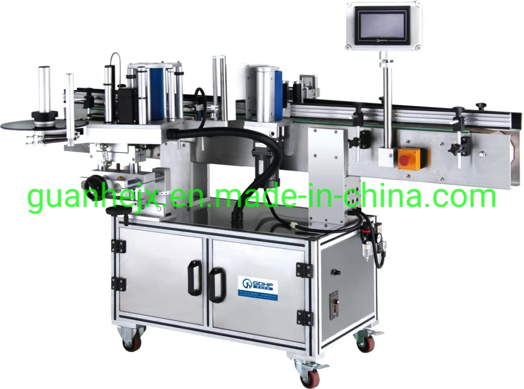 Filling Sealing Labeling Date Printer Machine with PLC System
