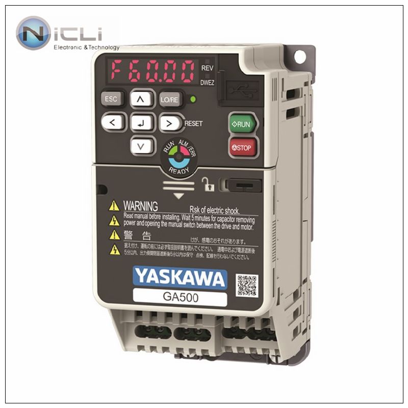 Yaskawa Frequency Inverter AC Drive Converter Ga500 Cipr-Ga50b4060abba Variable-Frequency Drive VFD 400V