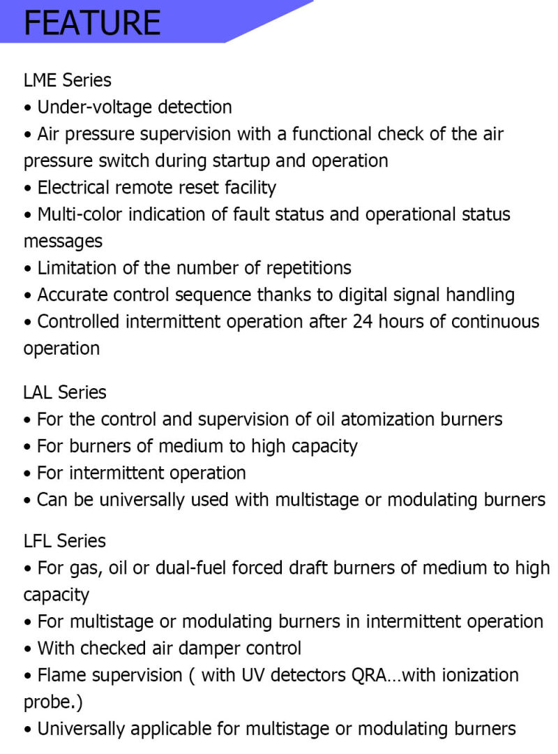 China Supplier Supply Siemens Burner Controller Loa 21.171b27