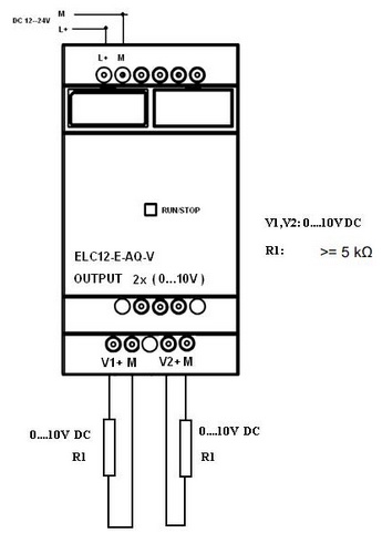 Factory Price Programmable Logic Controller PLC Expansion (Programmable Relay Expansion for Intelligent Control ELC12-E-AQ-V)