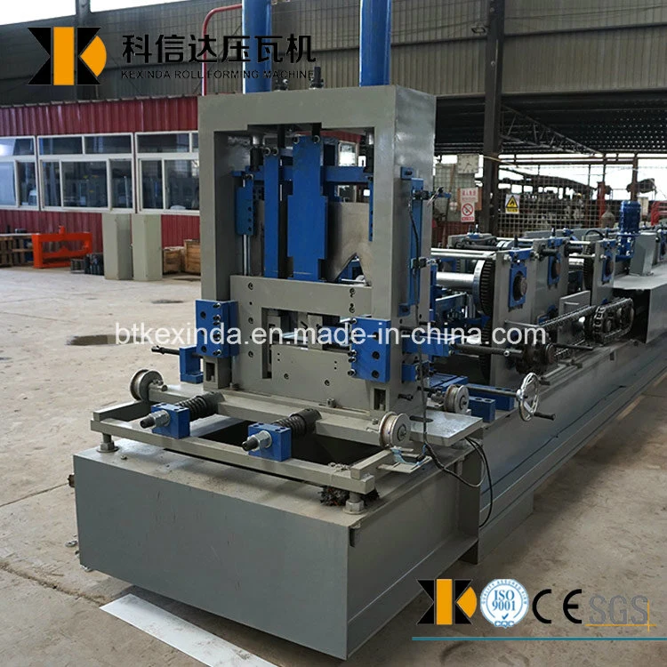 Automatic Changed CZ Purlin Roll Forming Machine with PLC Control System Roller Form Machine