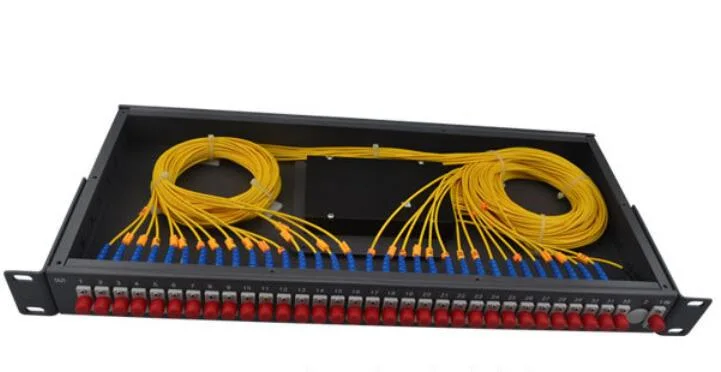 FTTH Sc/APC 1X32fiber Optic PLC Splitter/Rack Mount PLC Splitter/Plug in PLC Splitter