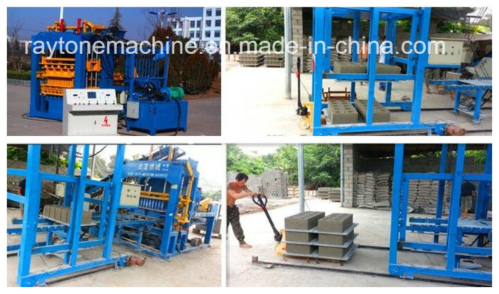 Factory Price Automatic Qt4-15D Hydraulic PLC Control Concrete Brick Making Machine