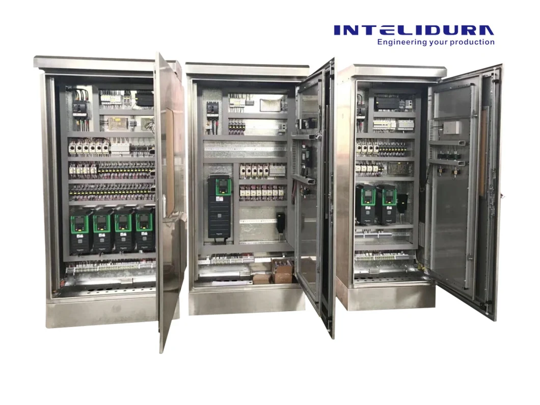 Automatic Electric Control System Feed Plant Programmable Controller (PLC) System