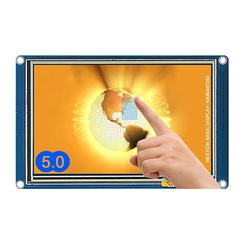 Shenzhen Factory Price HMI 5.0 Inch, 800X480, 64K Colors Uart TFT LCD Module Capacitive Touch Panel with HMI