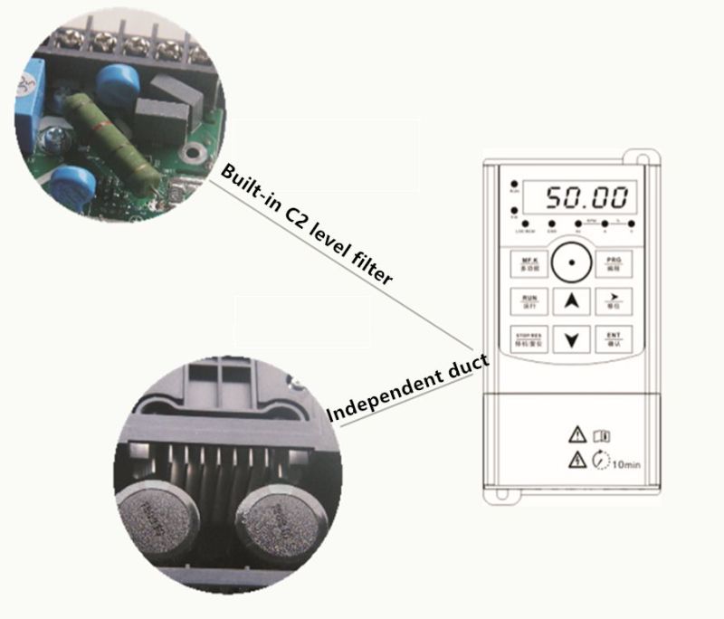 Compressor Controller VFD 30-37kw Triple Phase Power Inverter