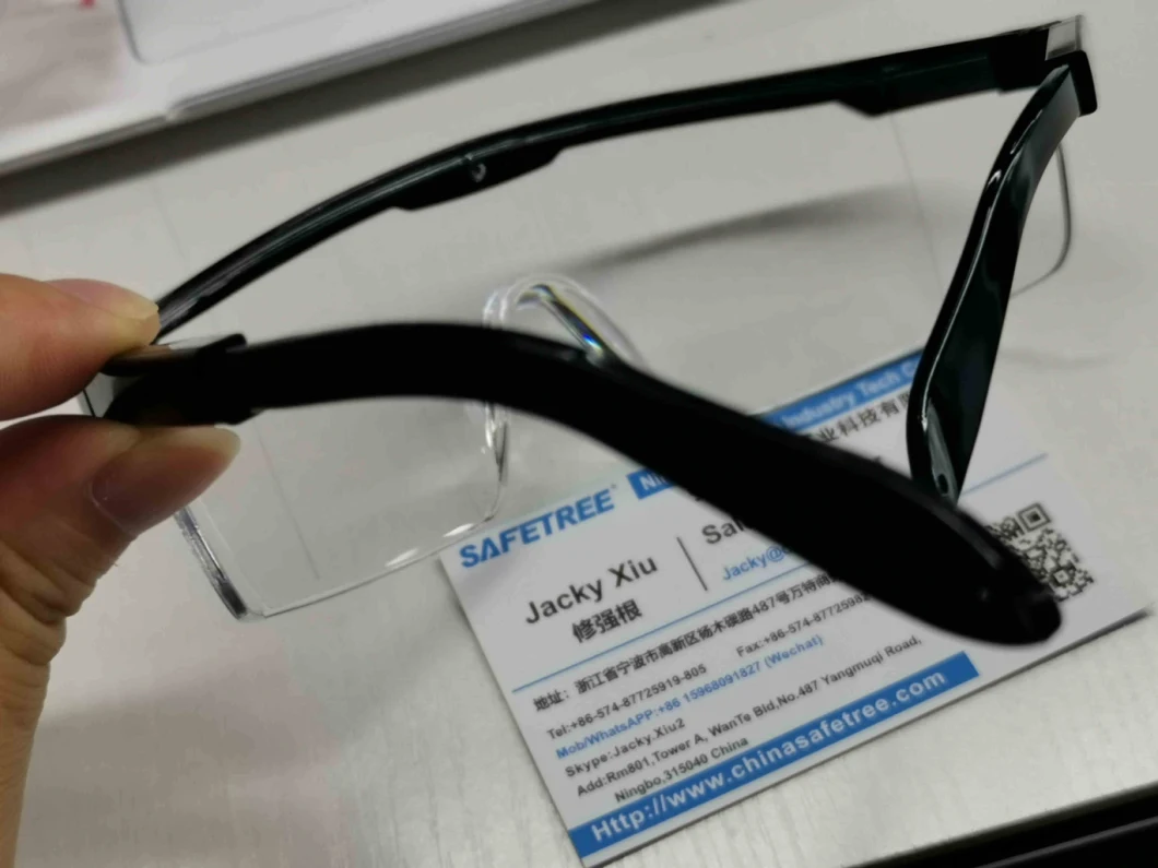 ANSI Z87.1 & CE En166 Safety Glasses Industrial Safety Eye Protection Safety Goggles