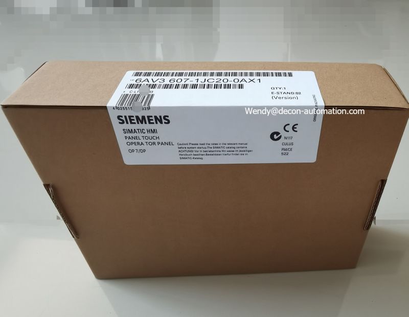 Siemens 6AV2124-1gc01-0ax0 Kp700 Comfort Panel HMI