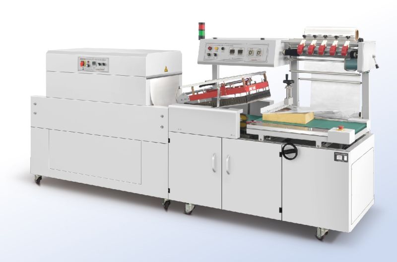 Fully Automatic Heat Tunnel Shrink Wrap Machine with Omron Controller