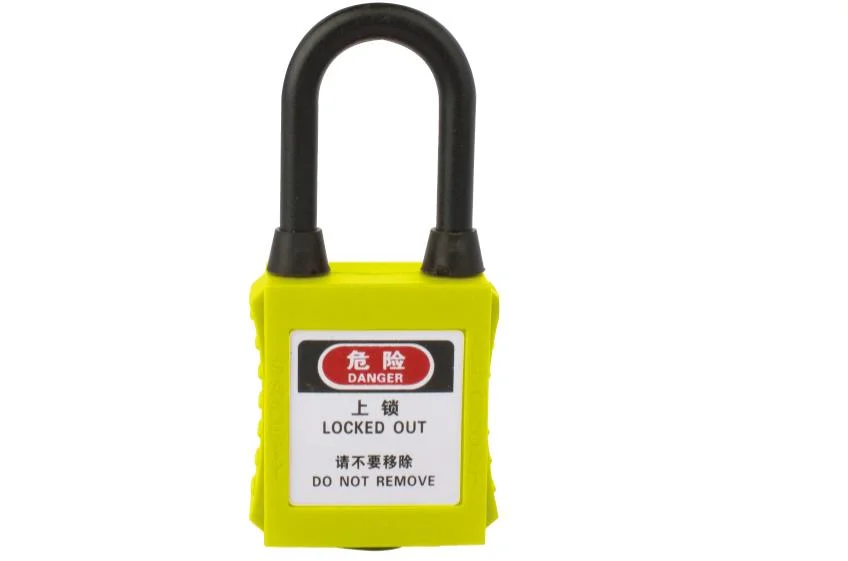 GS-8531d Dustproof Insulation Safety Padlock, 38mm Insulation Schackl Safety Padlock, High Quality Safety Padlock