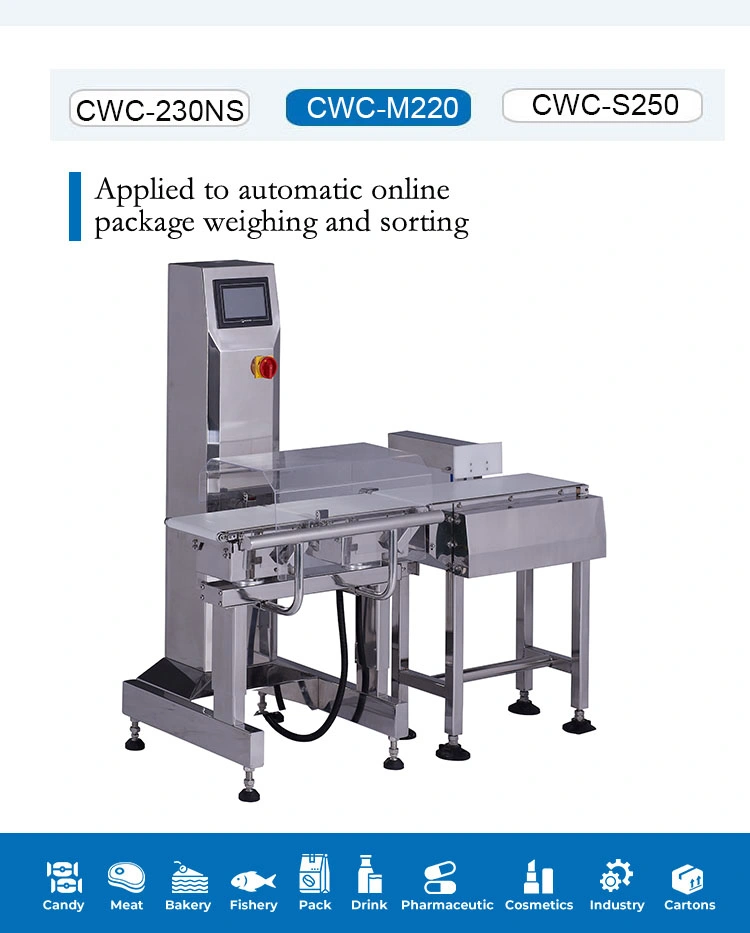 Easy Operation Check Weigher with PLC System