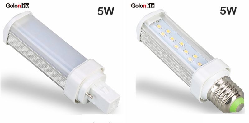 Ce G24 LED PLC Lamp 11W 9W 7W 5W E26 E27 LED Pl Light
