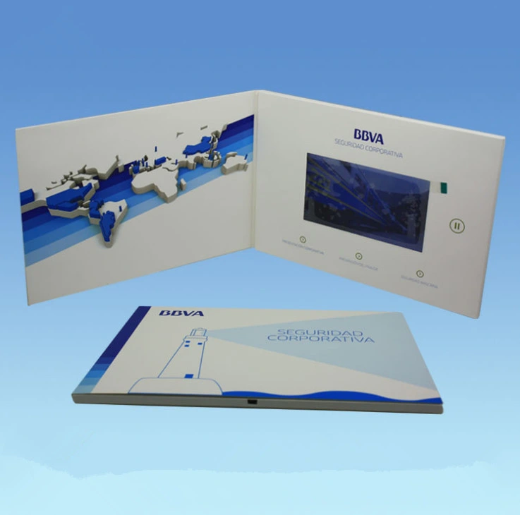 A4 256MB 4.3 Inch 5 Inch 7 Inch LCD Video Greeting Card Mailer