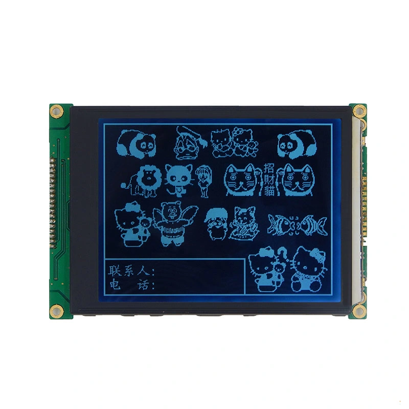 5.7 Inch 320X240 Graphic Ra8835 Controller Stn Blue LCD Module