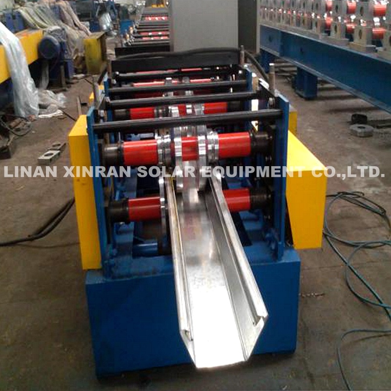 PLC Control Rain Gutter Machine Seamless Gutter Machine Roll Forming Machine Production Line