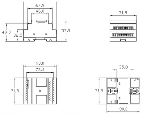 Factory Price for Programmable Logic Controller HMI PLC Expansion (Accessories for PR-E-PT100)