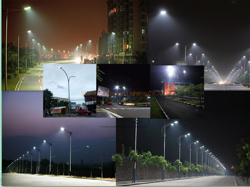 Adjustable Angle IP66 Outdoor 150lm/W 120W LED Shoebox Parking Lot Garden Street Lamp for Main Road with PLC Lora Smart Control System