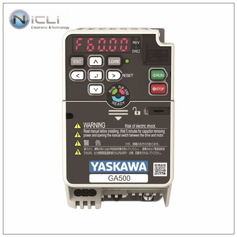 Yaskawa Variable Frequenct Drive VFD Ga500 Converter Inverter AC 200V Three-Phase Cipr-Ga50b2004abba