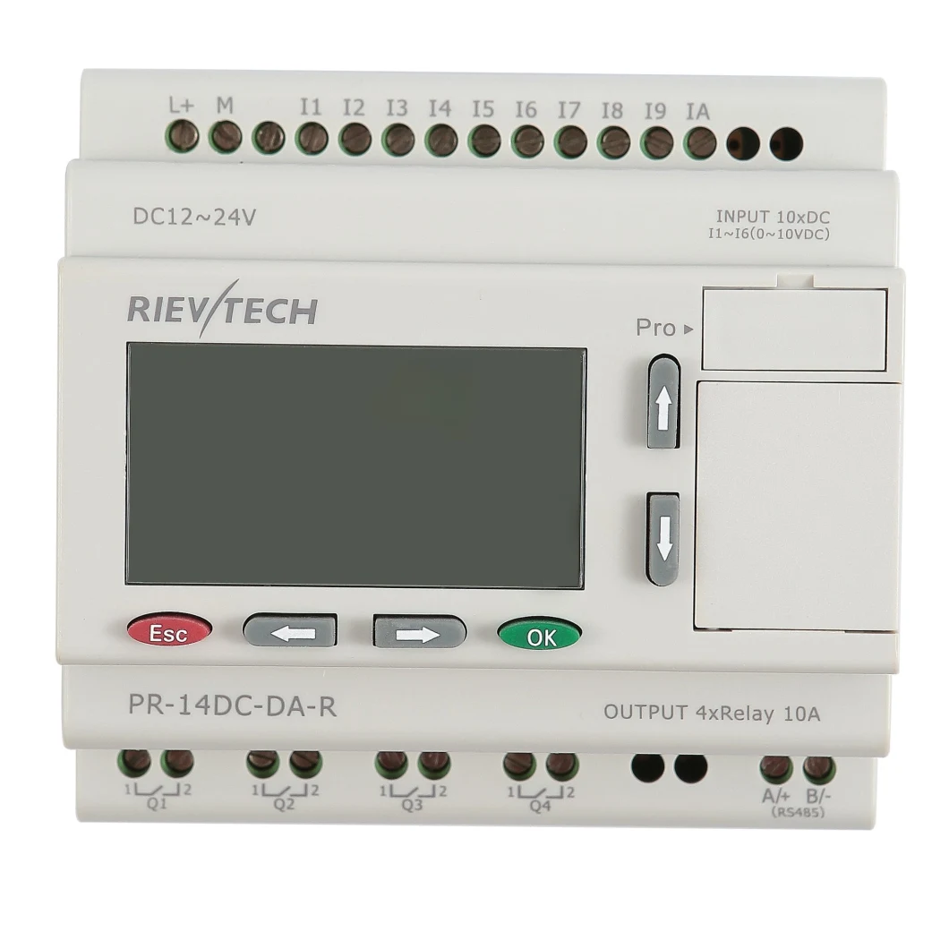 Factory Price for Programmable Logic Controller PLC for Intelligent Control (Programmable Relay PR-14DC-DA-R)