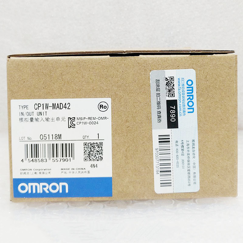 Omron Low Cost PLC Controller Cp1w-Mad42 PLC