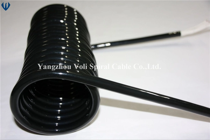 Electrical Coiled Electrical Spiral Cable Electrical ABS Spring Cable